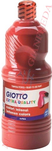 GIOTTO TEMPERA PRONTA FLACONE ML 1000 ROSSO SCARLATTO